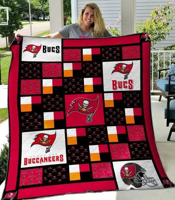 tampa bay buccaneers premium quilt bg81 f7flf