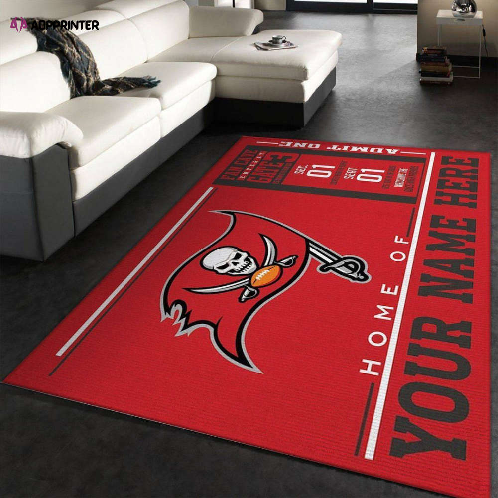 tampa bay buccaneers rug living room floor decor fan gifts 3