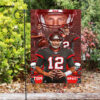 tampa bay buccaneers tom brady v32 double sided printing garden flag home decor gifts 1