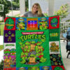 teenage mutant ninja turtles 1 quilt blanket for fans home decor gift