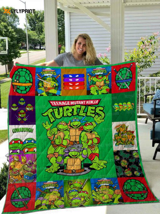 teenage mutant ninja turtles 1 quilt blanket for fans home decor gift