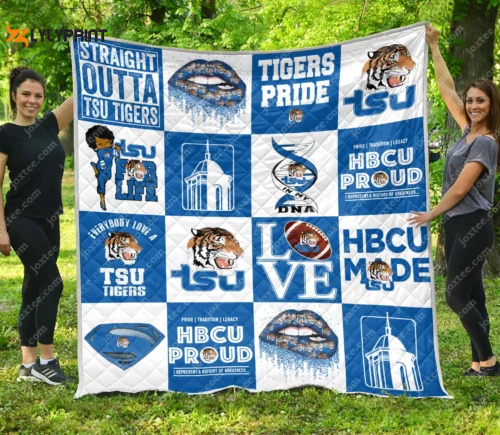 tennessee state tigers quilt blanket for fans home decor gift 2a 500x435 1