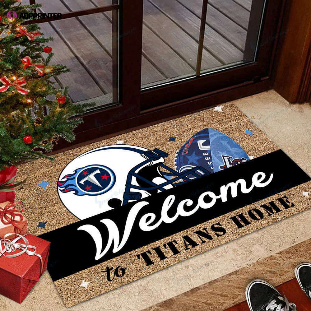 tennessee titans doormat best gift for home decoration