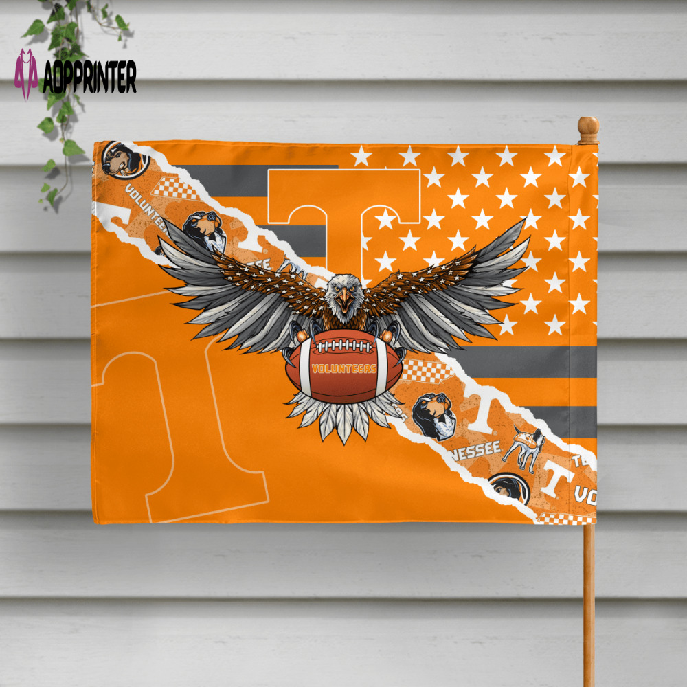 tennessee volunteers american landscape house flag