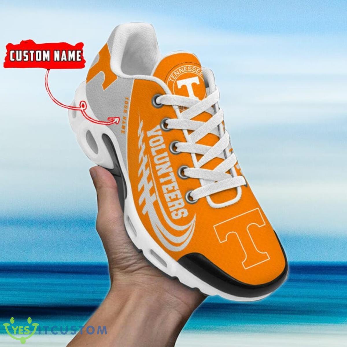 tennessee volunteers custom name air cushion sports shoes