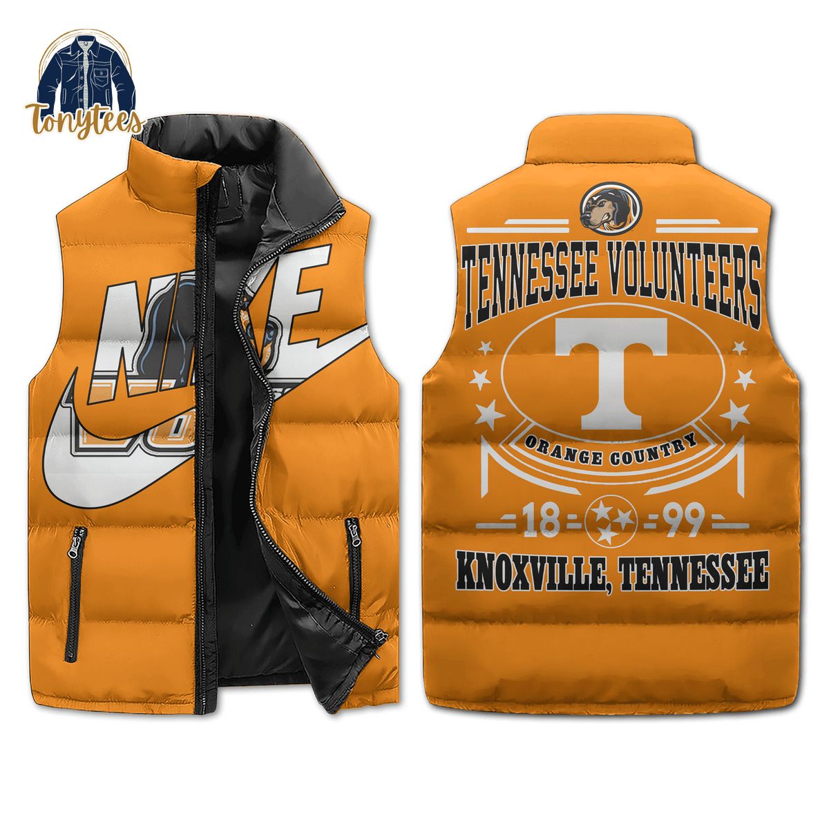 tennessee volunteers nike puffer sleeveless jacket 1 czlam