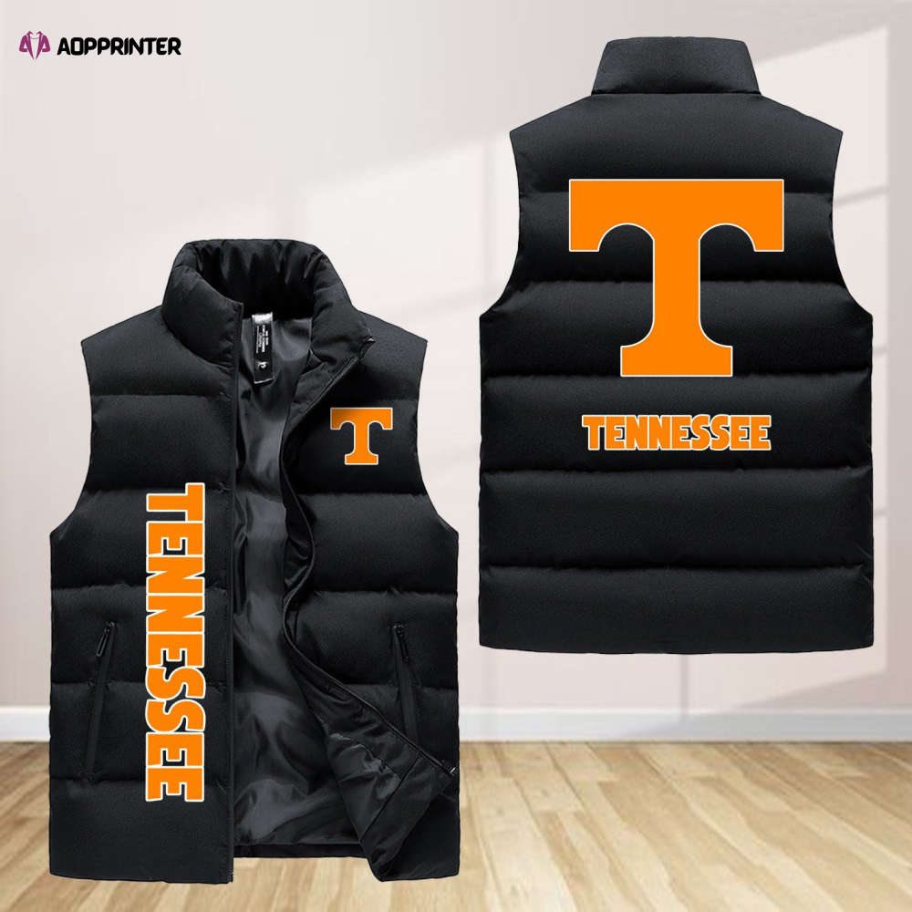 tennessee volunteers sleeveless puffer jacket custom for fans spj0495