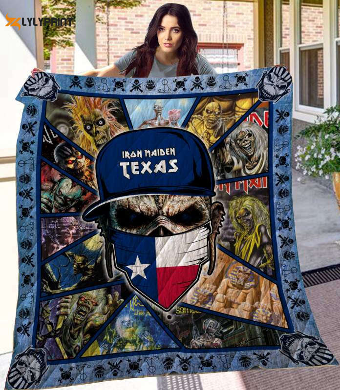 texas 3d customized quilt blanket