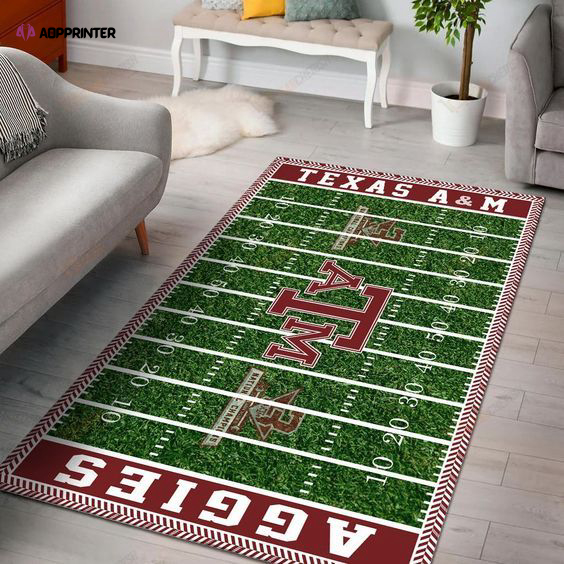 texas a m aggies rug living room floor decor fan gifts 12