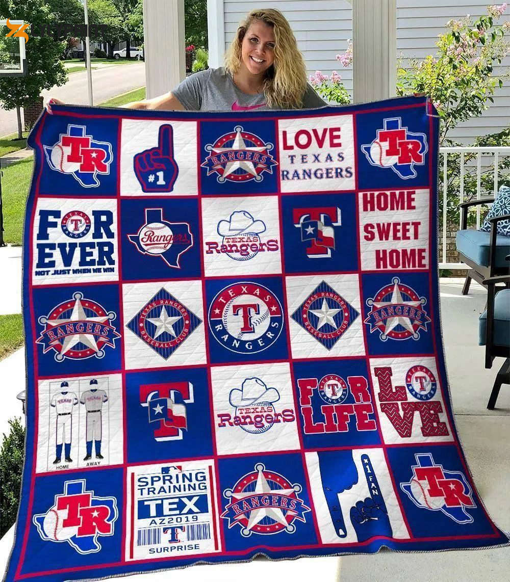 texas rangers 1 quilt blanket 2