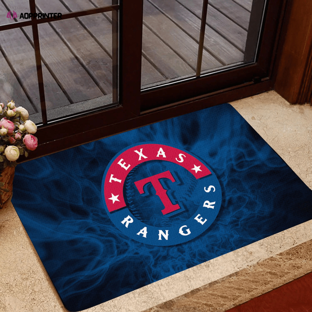 texas rangers doormat best gift for home decor