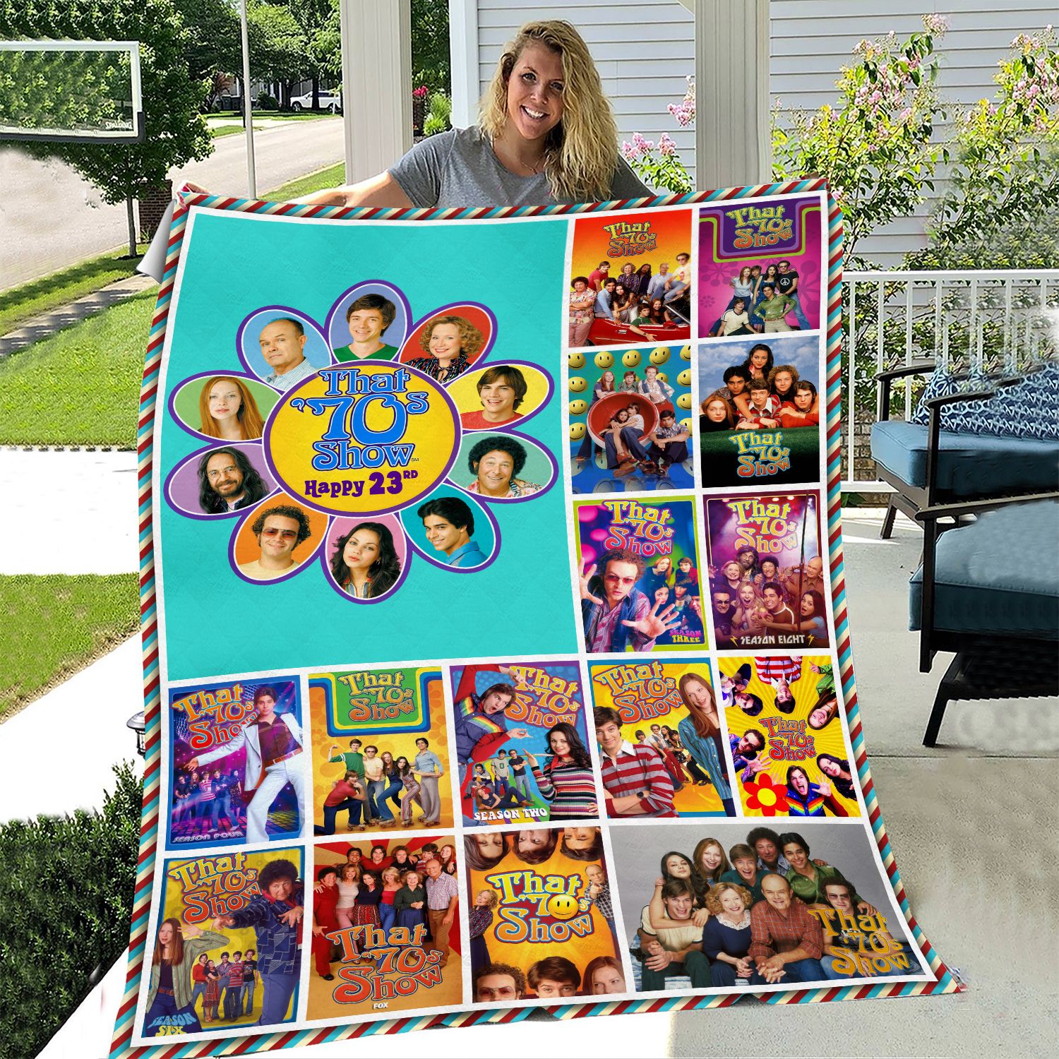 that s show happy rd throw blanket wky5o