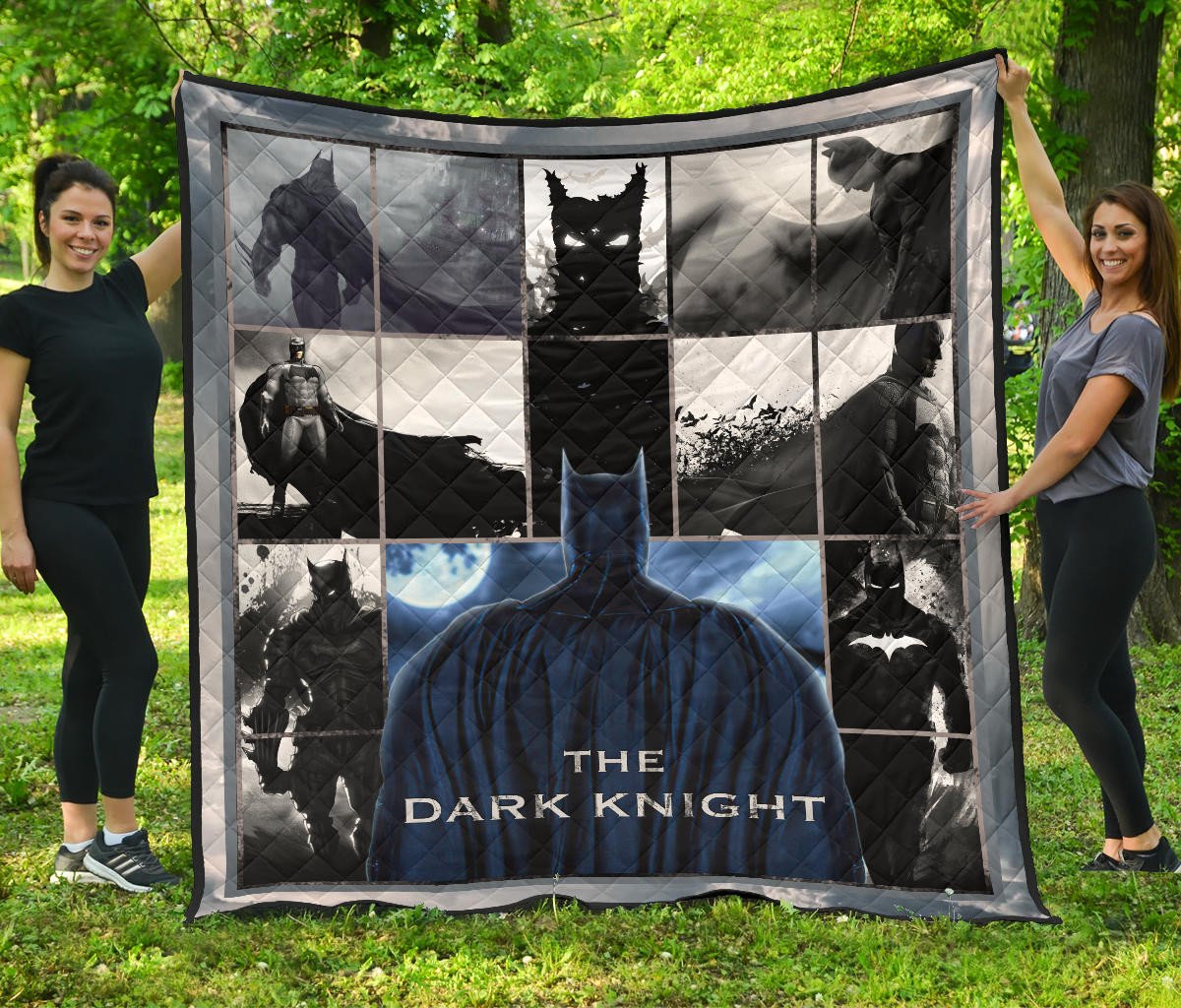 the bat man dark knight premium quilt blanket movie home decor custom for fans swsca