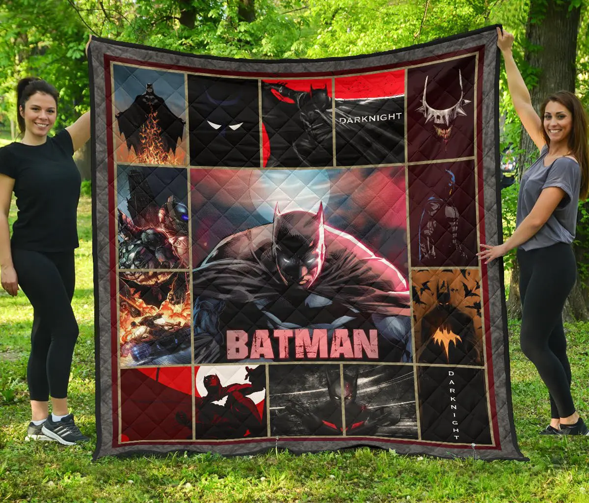 the bat man premium quilt blanket movie home decor custom for fans erc55