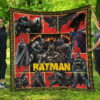 the bat man premium quilt blanket movie home decor custom for fans pgocw