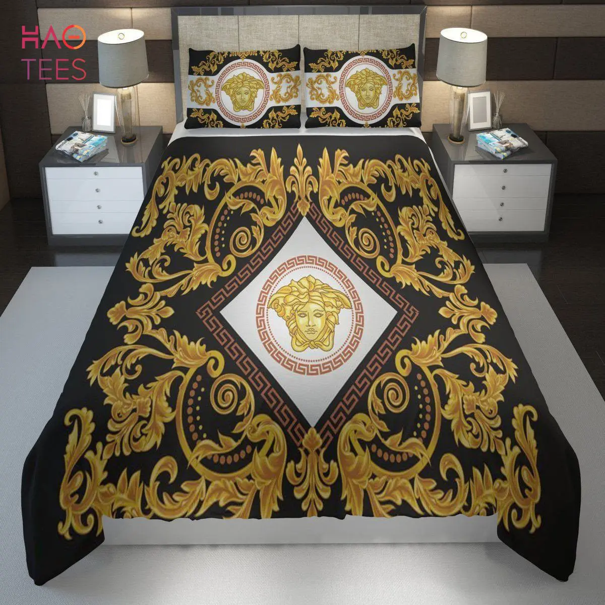 the best versace luxury brand inspired 3d personalized customized bedding sets 1 SzfPr