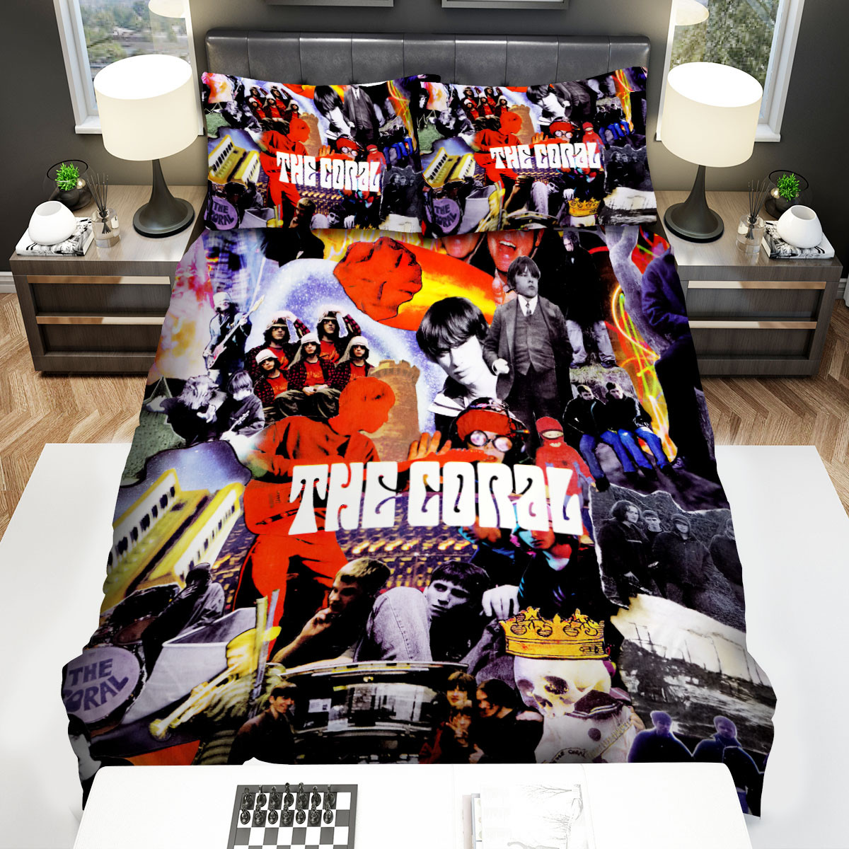 the coral the coral album cover bed sheets spread comforter duvet cover bedding sets htzdl
