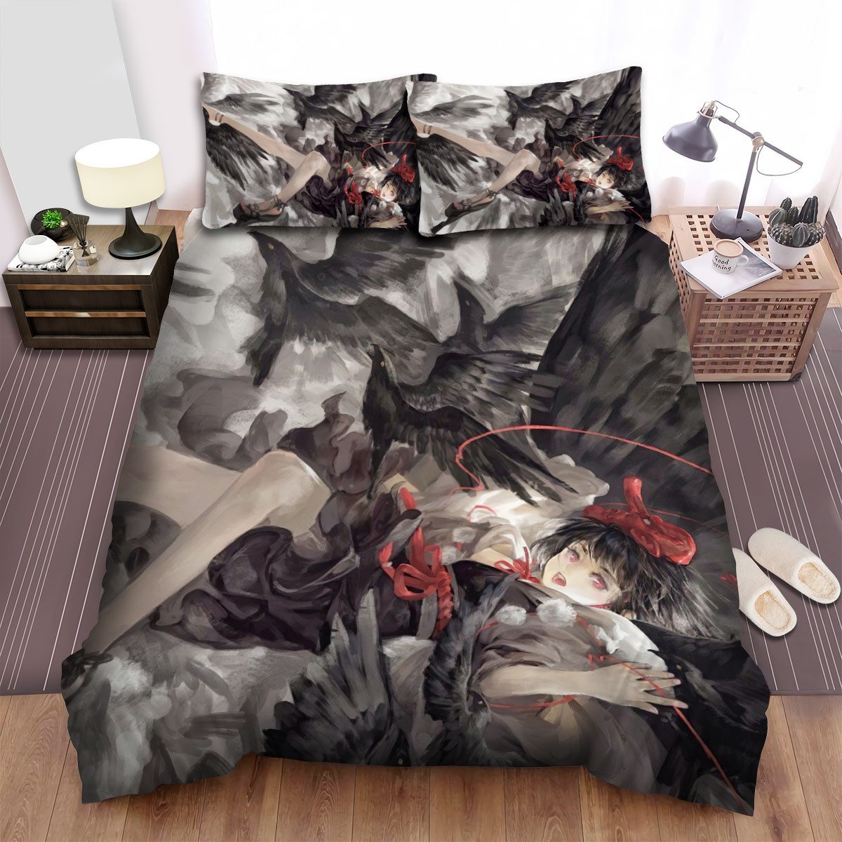 the crow beside the witch art duvet cover bedroom sets comfortable bedding sets rhdrr