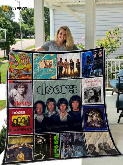 the doors quilt blanket for fans home decor gift 1ee