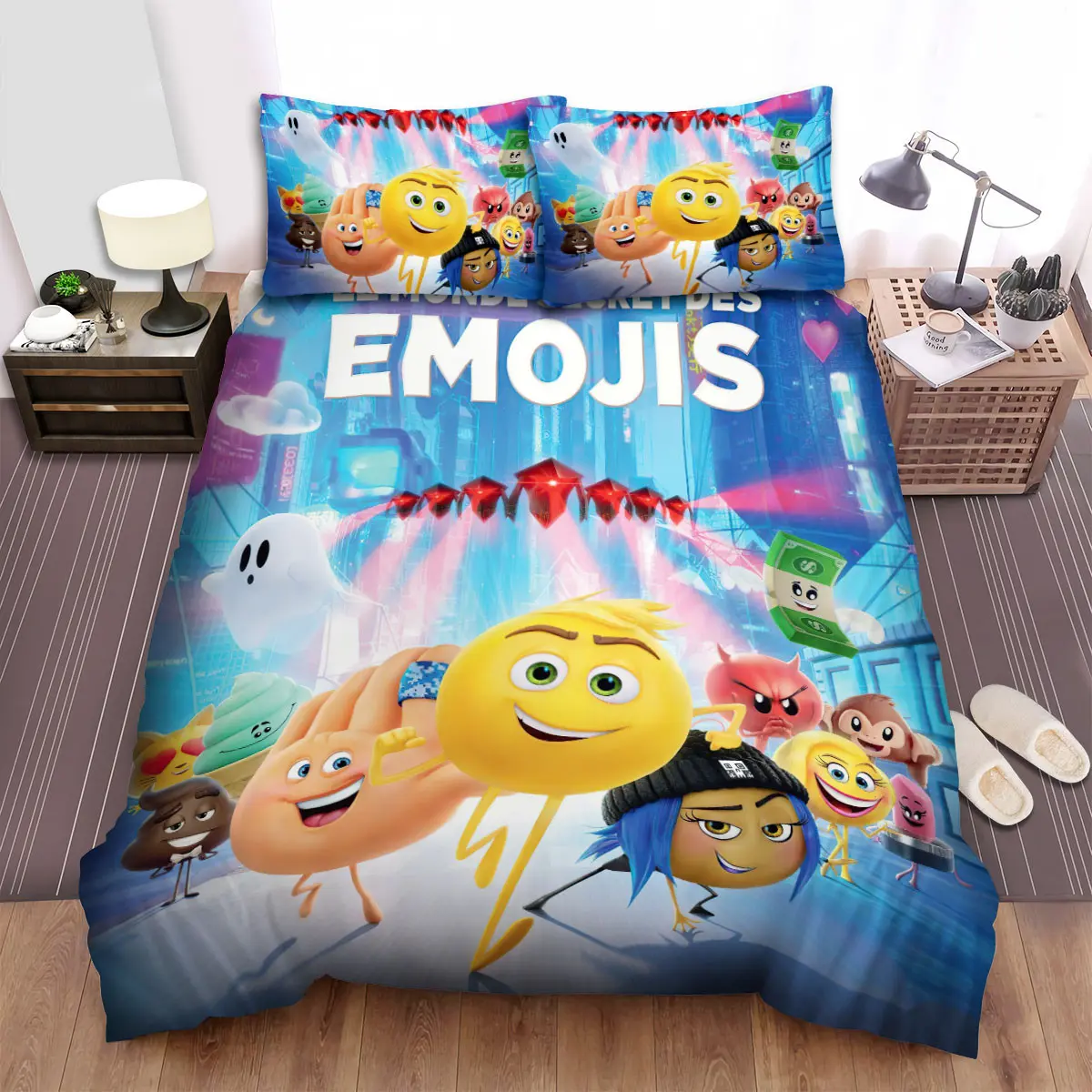 the emoji movie movie poster 2 duvet cover bedroom sets comfortable bedding sets opq1o