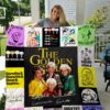 the golden girls 2 quilt blanket for fans home decor gift