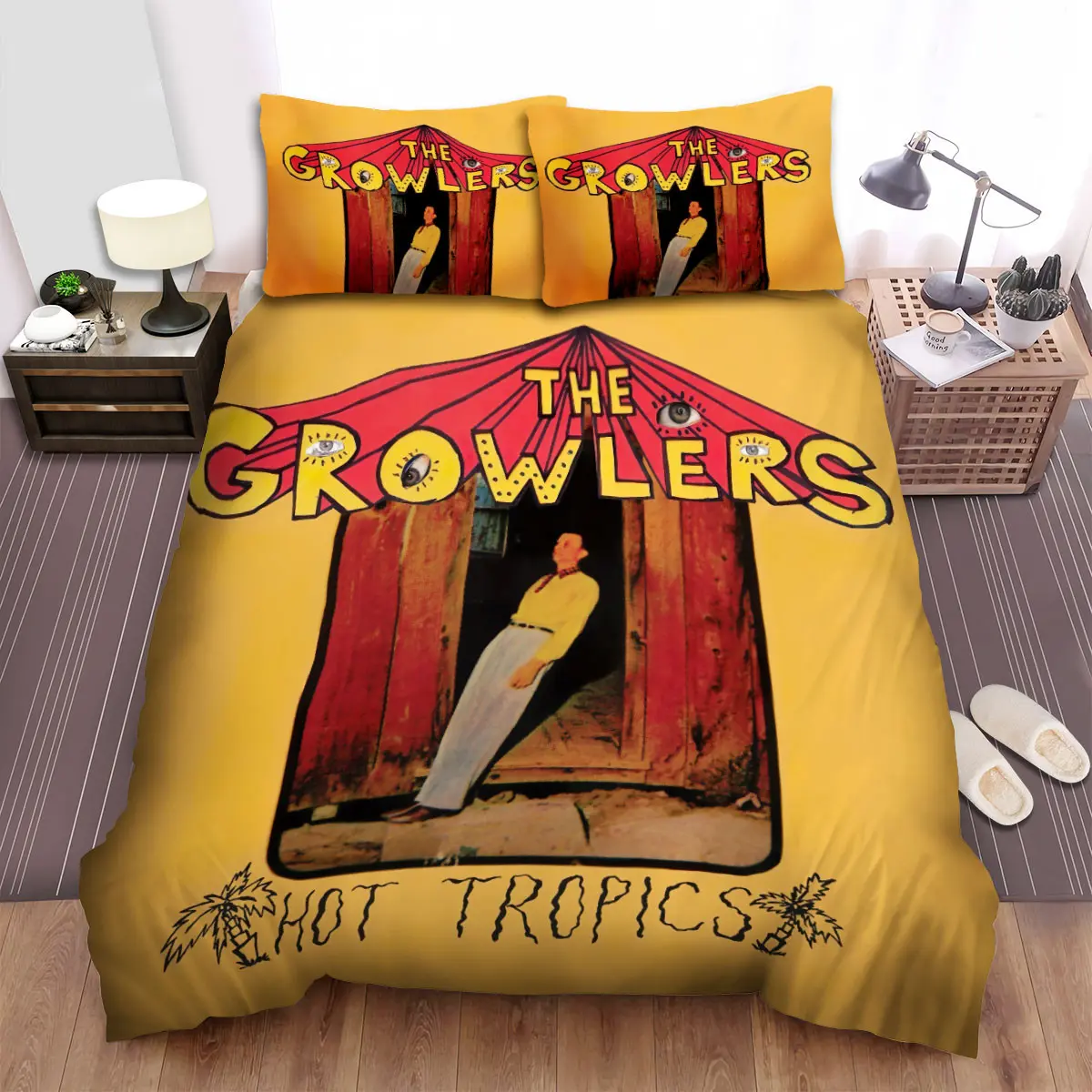 the growlers music hot tropics bed sheets spread comforter duvet cover bedding sets u9mdk