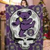 the iconic dancing bear grateful dead blanket zxz9m