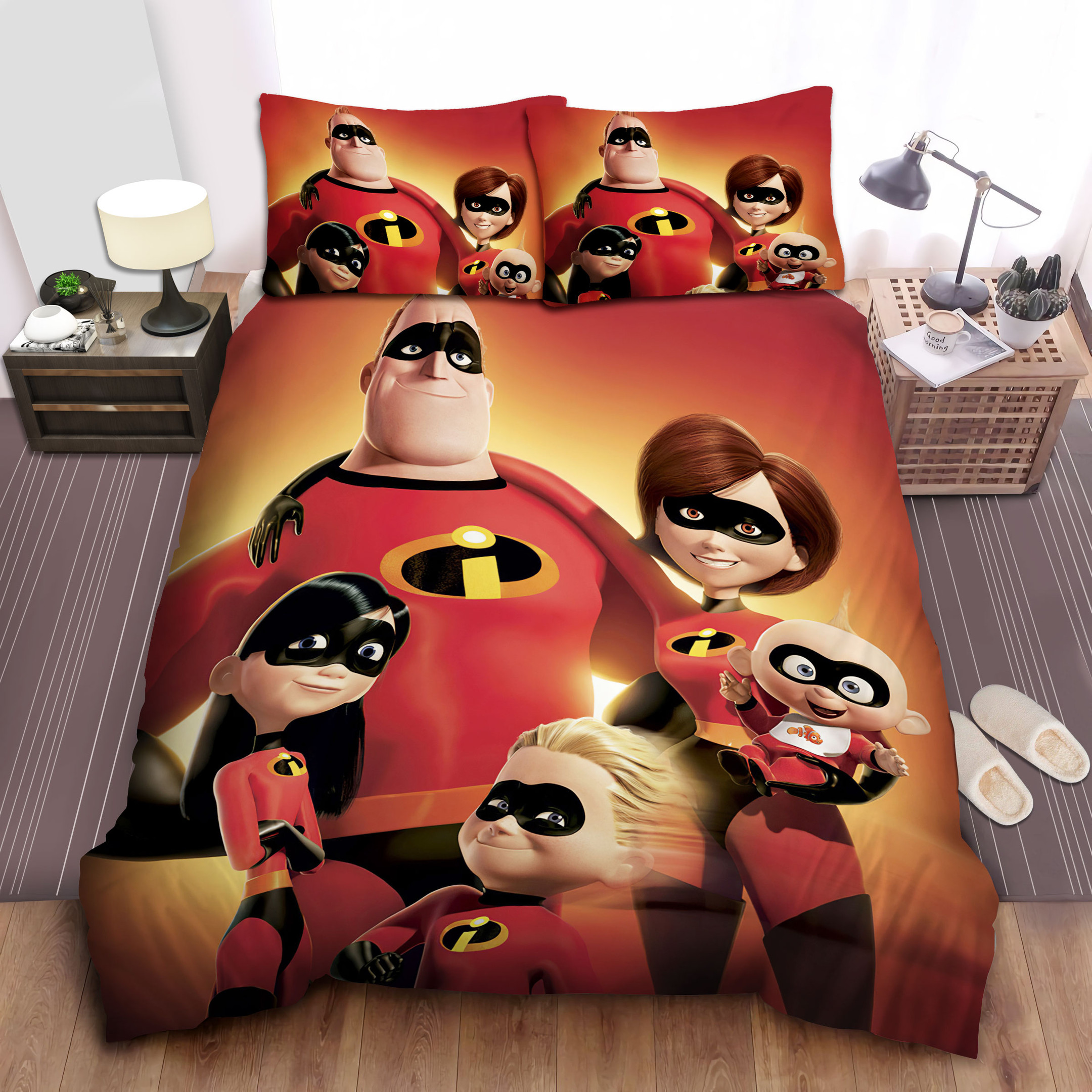 the incredibles family photograph duvet cover bedroom sets comfortable bedding sets gq1mz