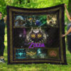 the legend of zelda majoras mask quilt blanket gift idea qvksl