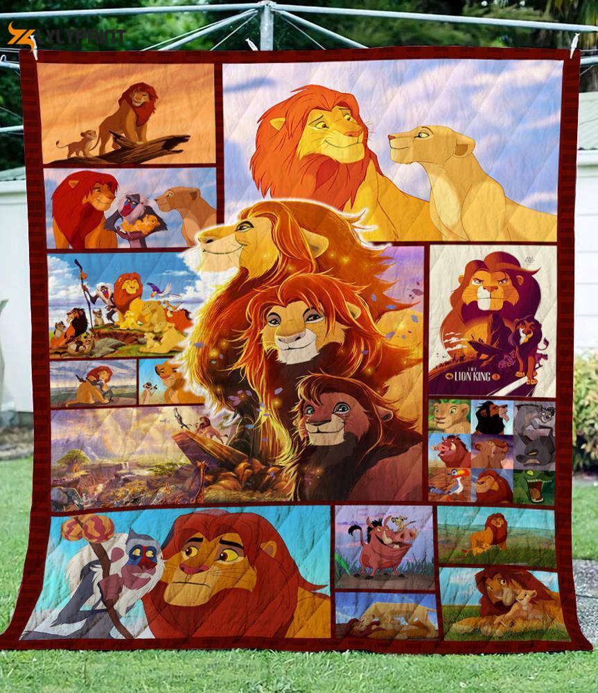 the lion king quilt blanket for fans home decor gift 2c 3