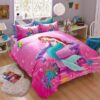 the little mermaid movie princess ariel bedding set duvetcover set bedroom set bedlinen 44ihm