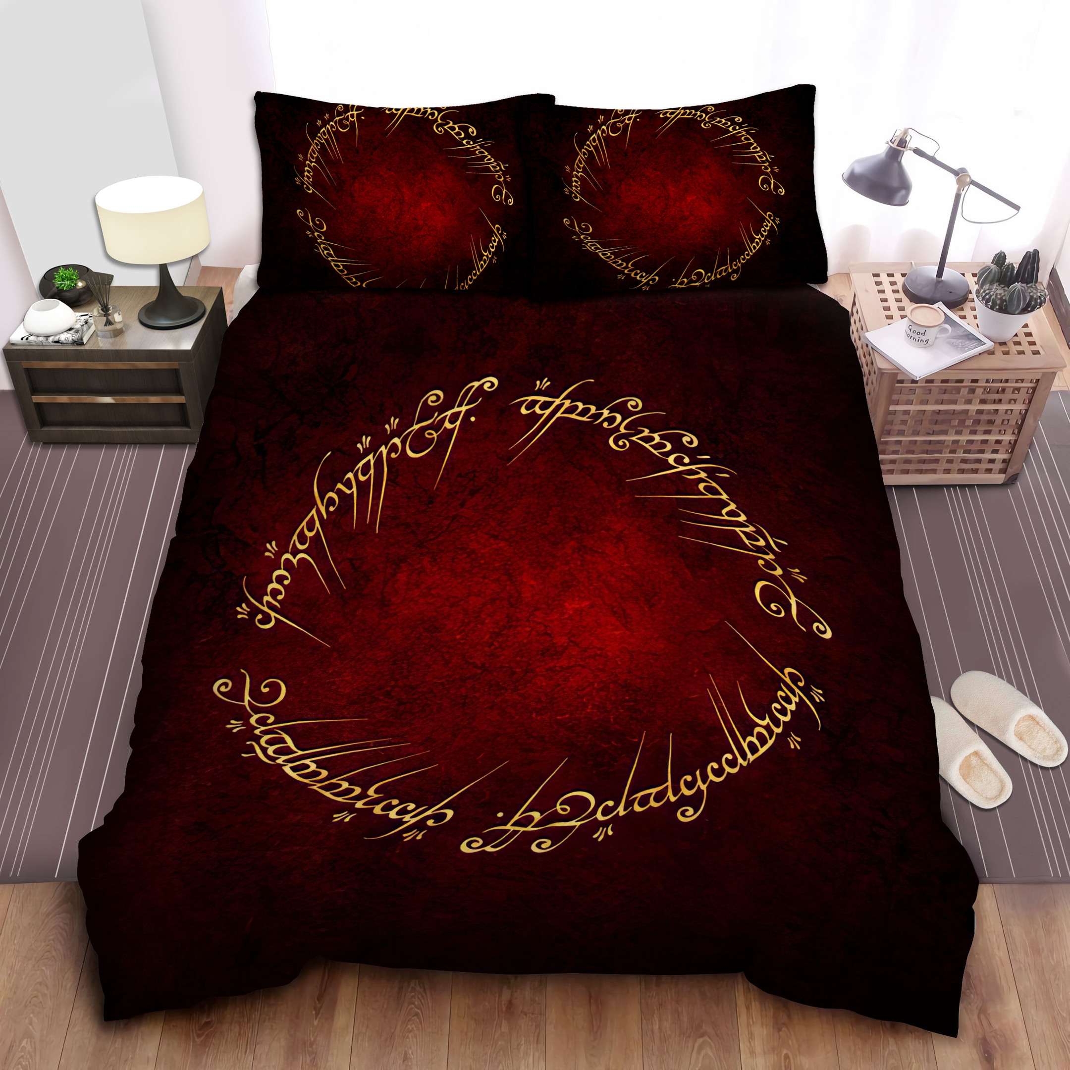 the lord of the ring letters on the ring duvet cover bedroom sets comfortable bedding sets wiksb