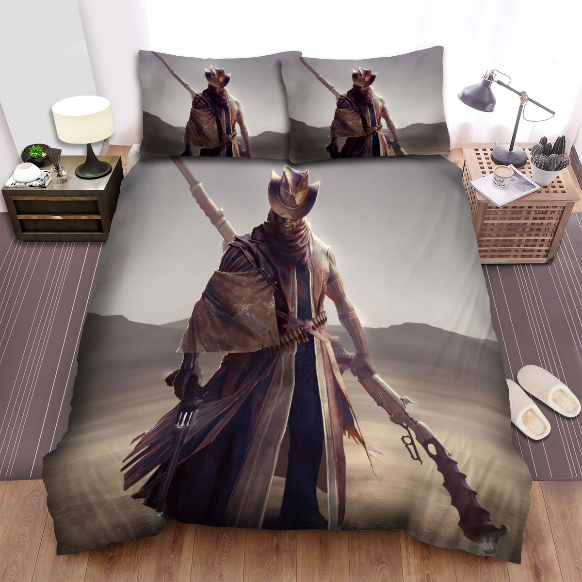 the magic man cowboy artwork duvet cover bedroom sets comfortable bedding sets xok9k