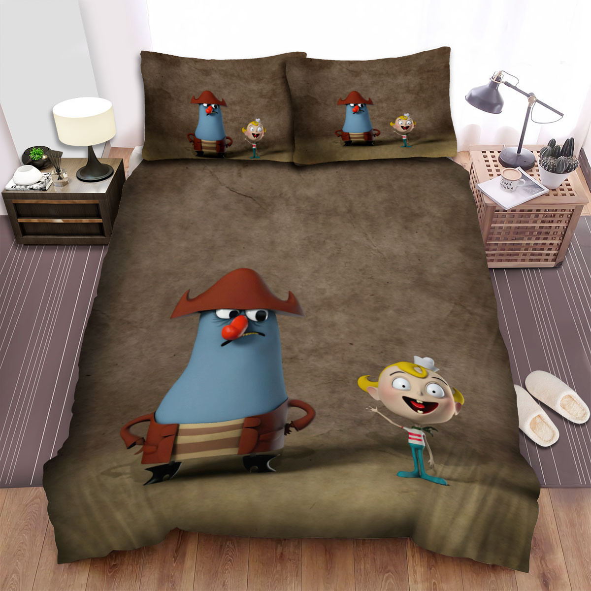 the marvelous misadventures of flapjack angry cap bed sheets spread duvet cover bedding sets dwyh3