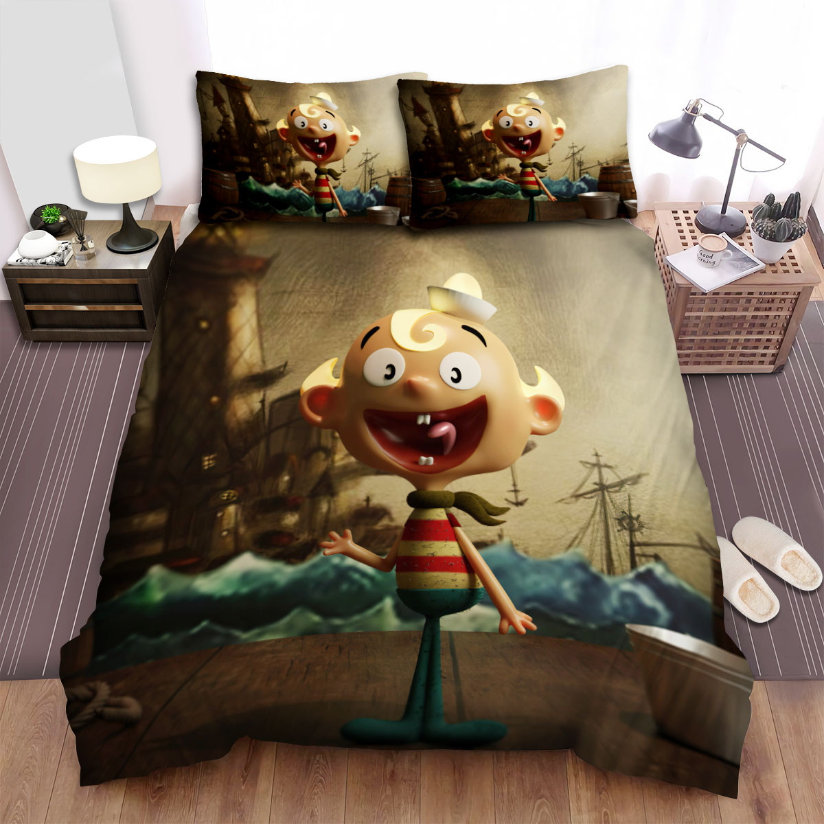 the marvelous misadventures of flapjack flapjack artwork bed sheets spread duvet cover bedding sets 92fah