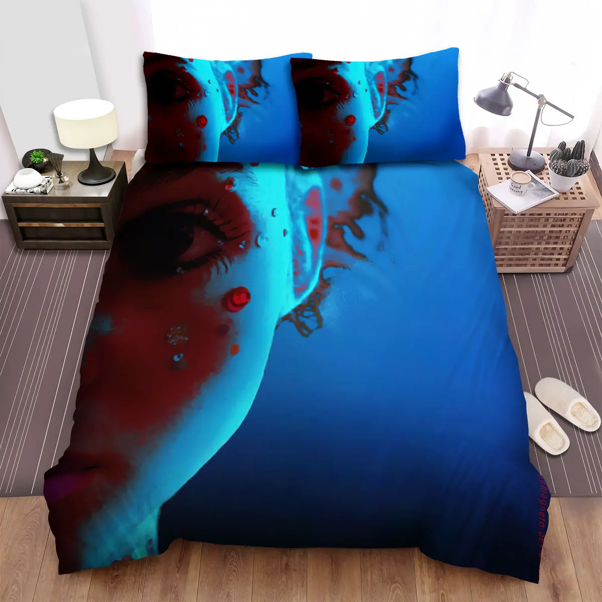 the neon demon blink duvet cover bedroom sets comfortable bedding sets qcgx7