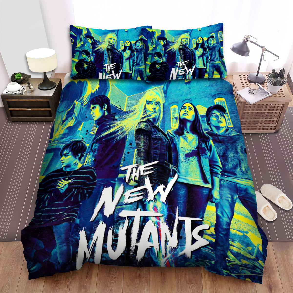 the new mutants green bed sheets spread comforter duvet cover bedding sets yxjsj