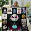 the nightmare before christmas poster 3d quilt blanket