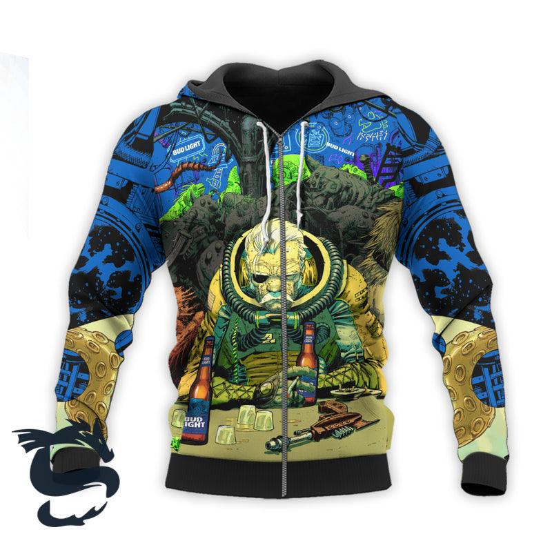 the old man of fear agent drink bud light hoodie and zip hoodie santa joker 2 1600x