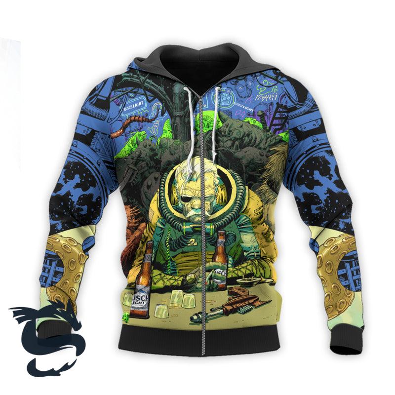 the old man of fear agent drink busch light hoodie and zip hoodie santa joker 2 1600x