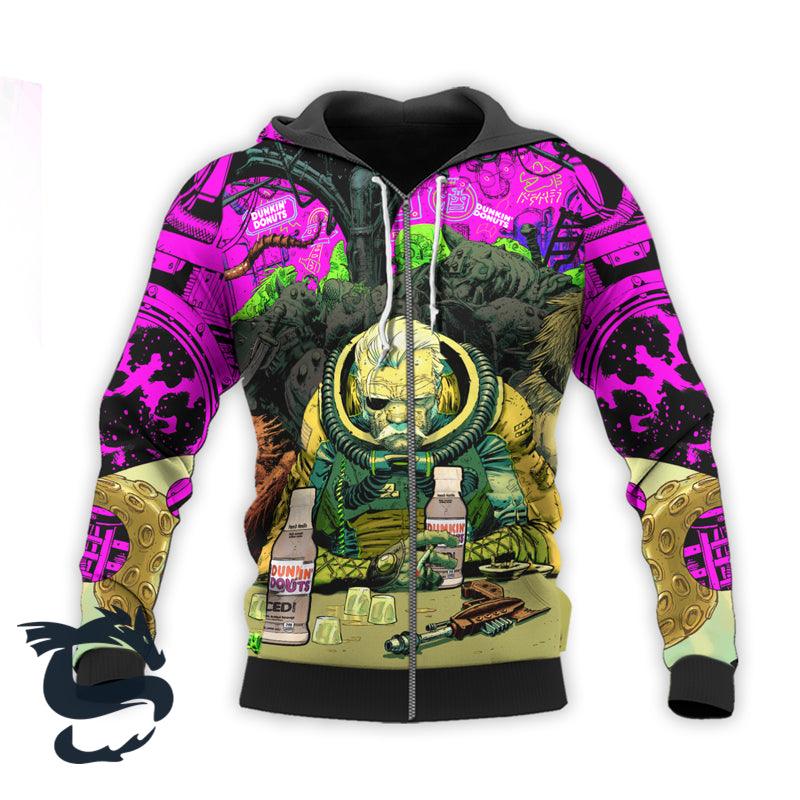 the old man of fear agent drink dunkin donut hoodie and zip hoodie santa joker 2 1600x