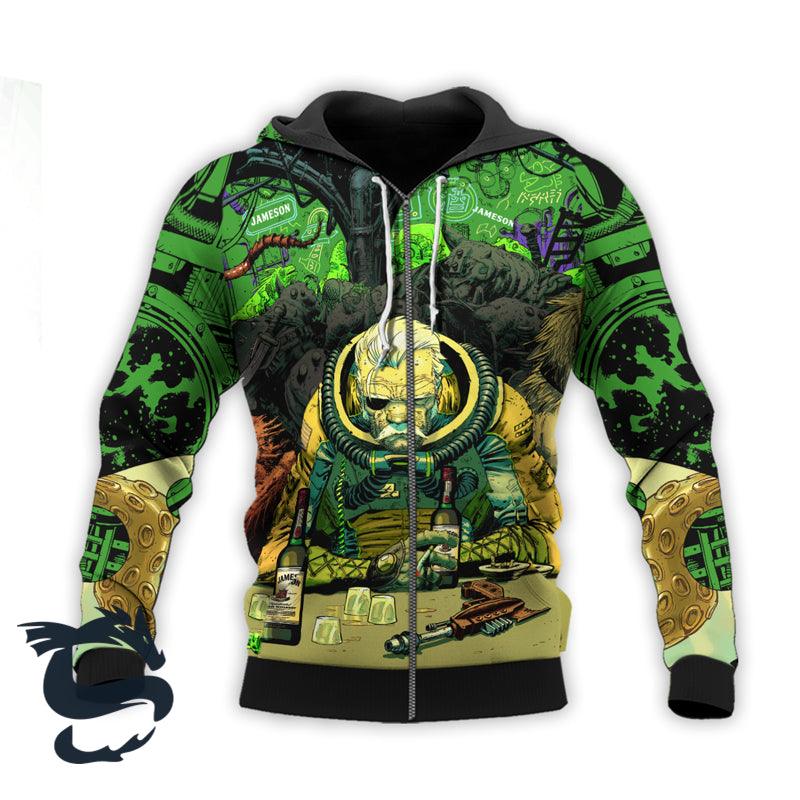 the old man of fear agent drink jameson hoodie and zip hoodie santa joker 2 1600x