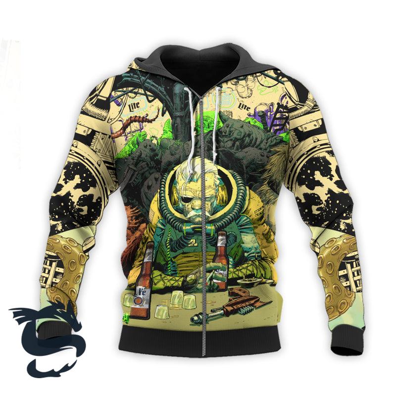 the old man of fear agent drink miller lite hoodie and zip hoodie santa joker 2 1600x