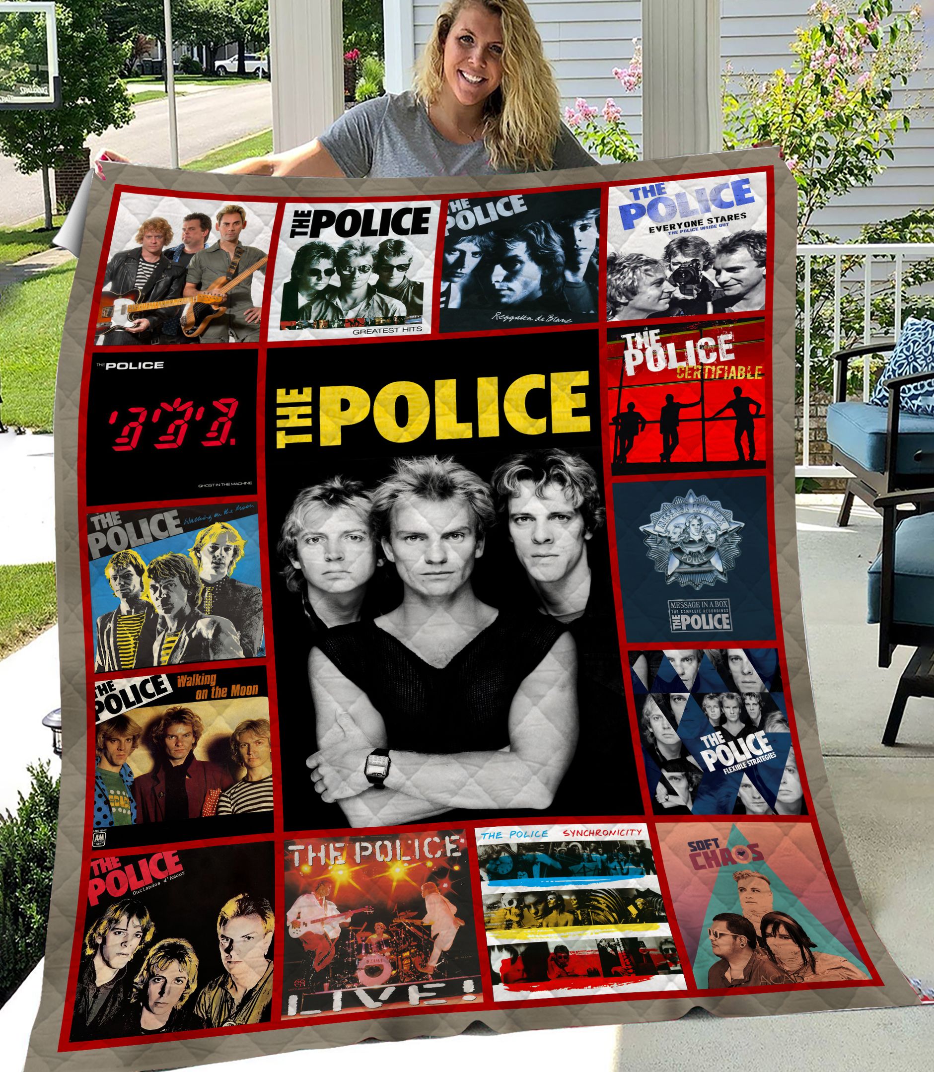 the police albums throw blanket mryfo