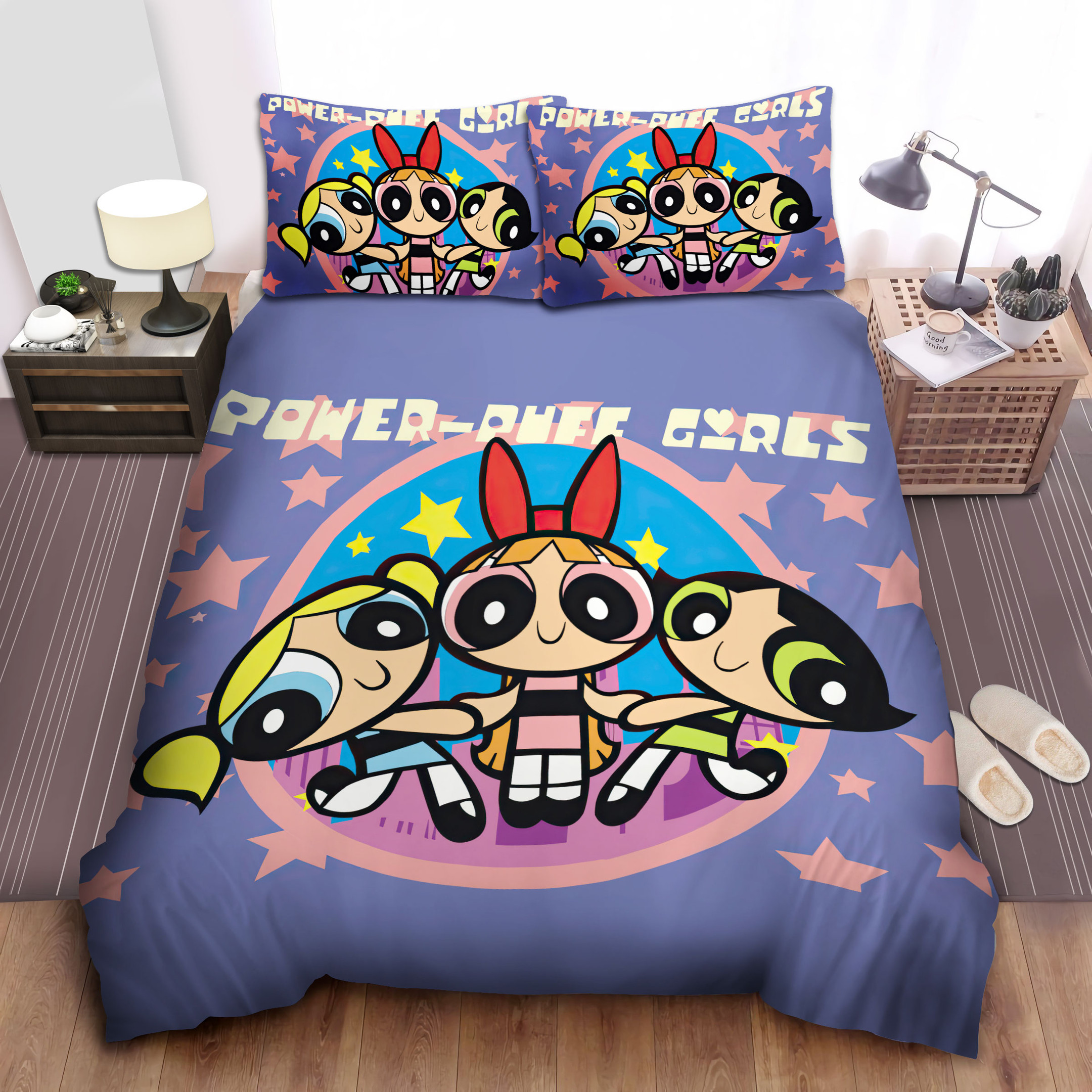 the powerpuff girls stars duvet cover bedroom sets comfortable bedding sets fluv3