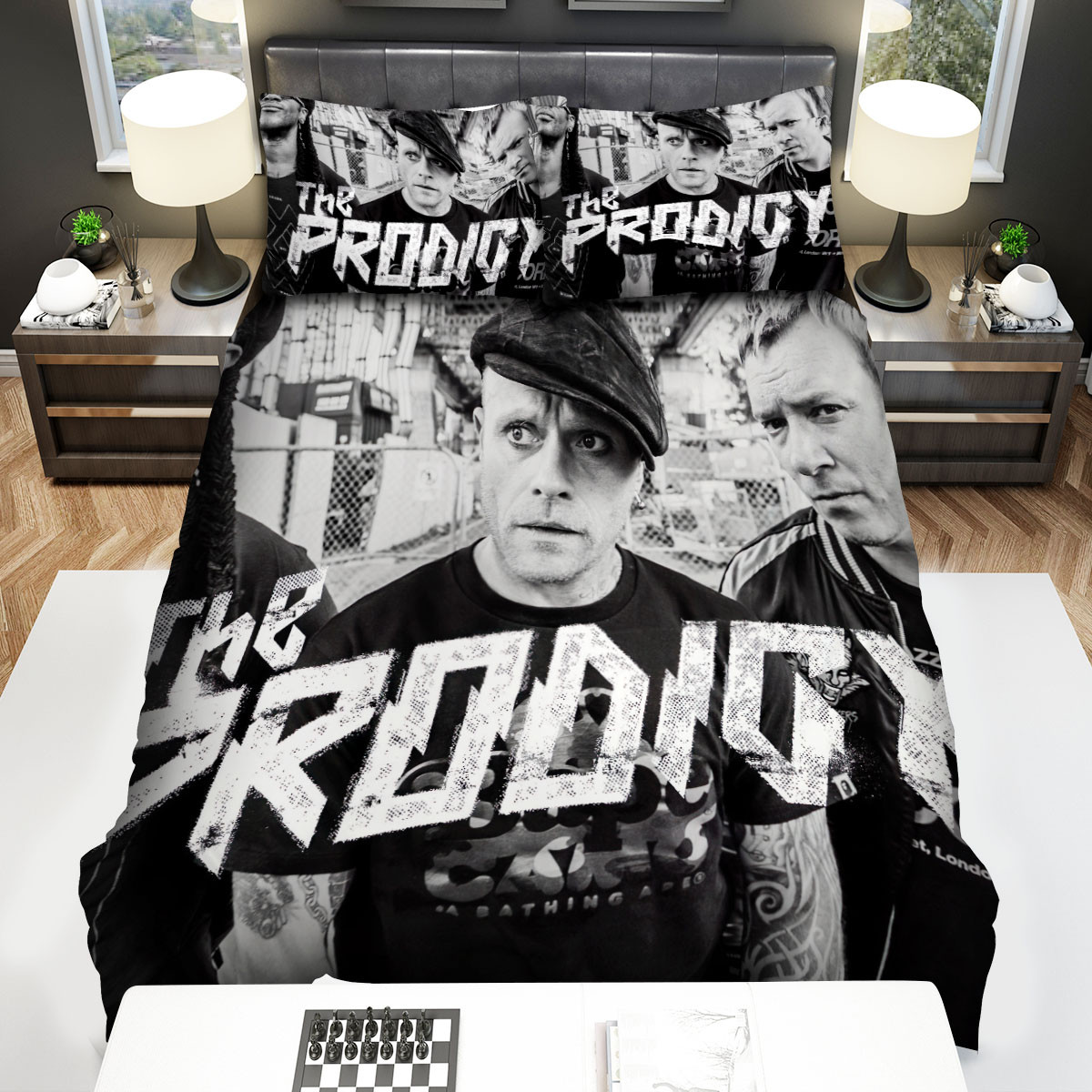 the prodigy members wallpaper bed sheets spread comforter duvet cover bedding sets de4t4