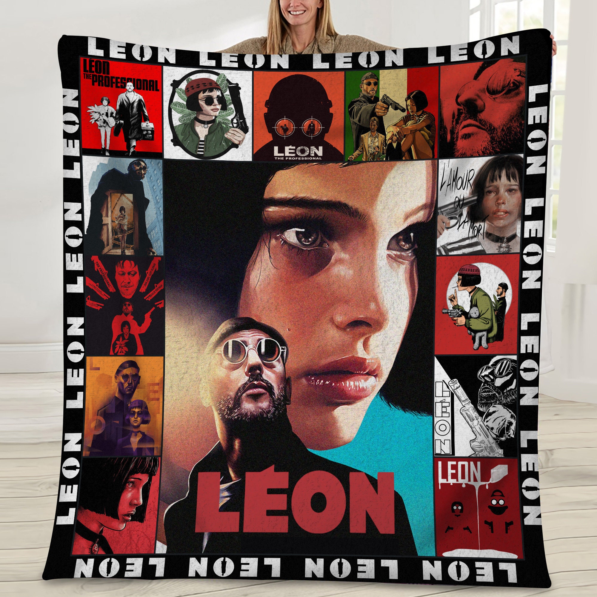 the professional the professional vintage movie fan blanket 8hszh