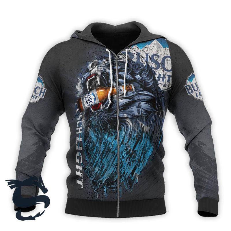 the roaring lion busch light hoodie and zip hoodie santa joker 2 1600x