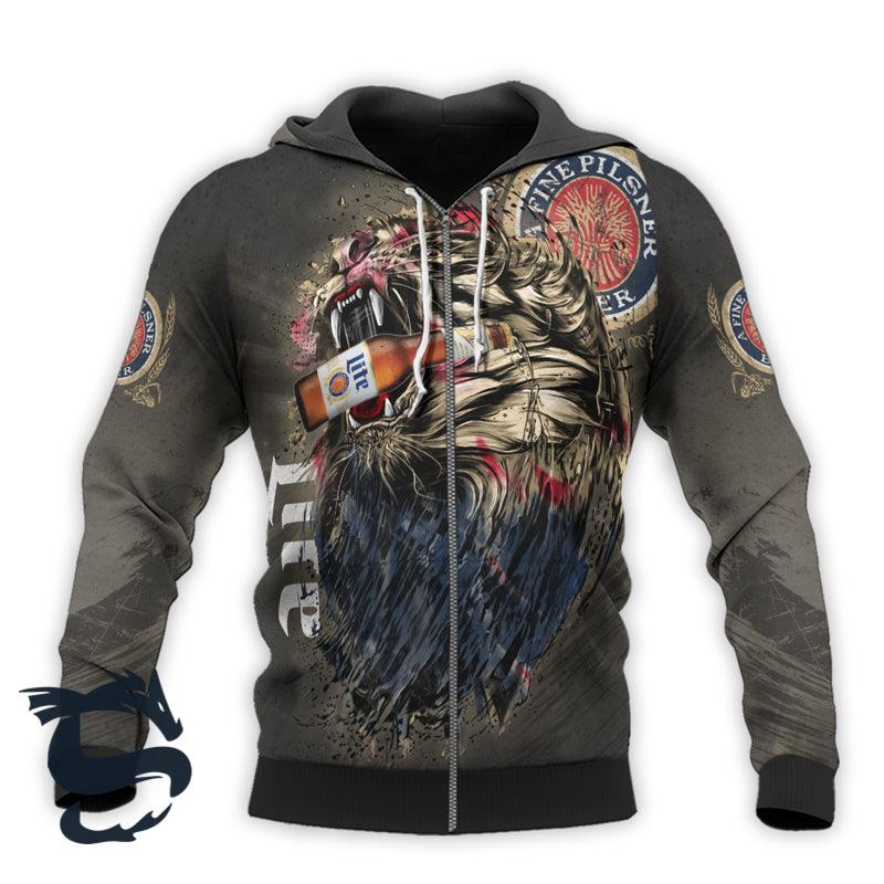 the roaring lion miller lite hoodie and zip hoodie santa joker 2 1600x