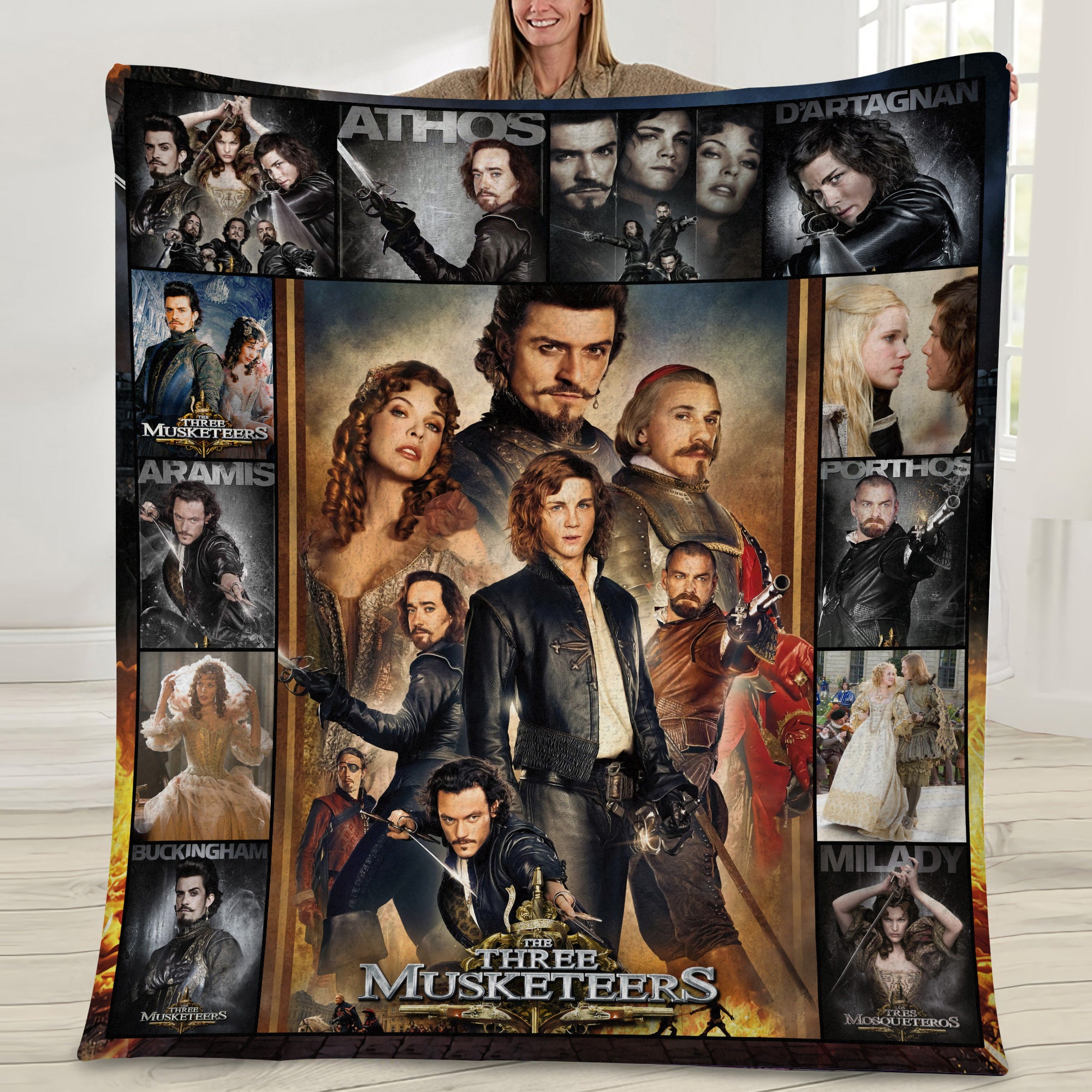 the three musketeers movie blanket dqb2i